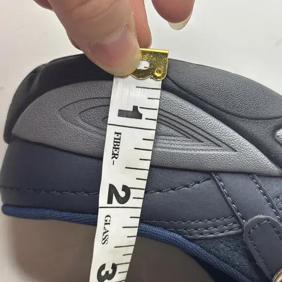 Easy Spirit Women's Size 9 M Seequinox Slip On Clog Loafer Blue Leather Comfort - Picture 9 of 9